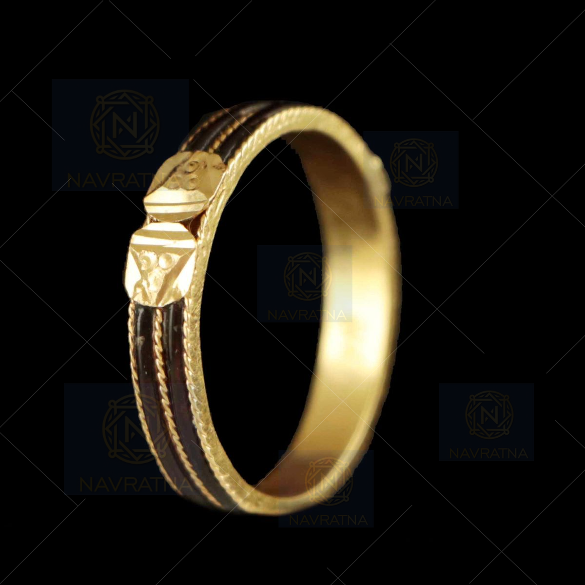Premium AI Image | Photo of a golden ring