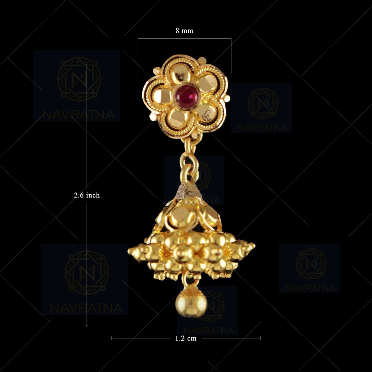 50+ Traditional & Bridal Gold Jhumka Designs @ Best Price - Candere by  Kalyan Jewellers