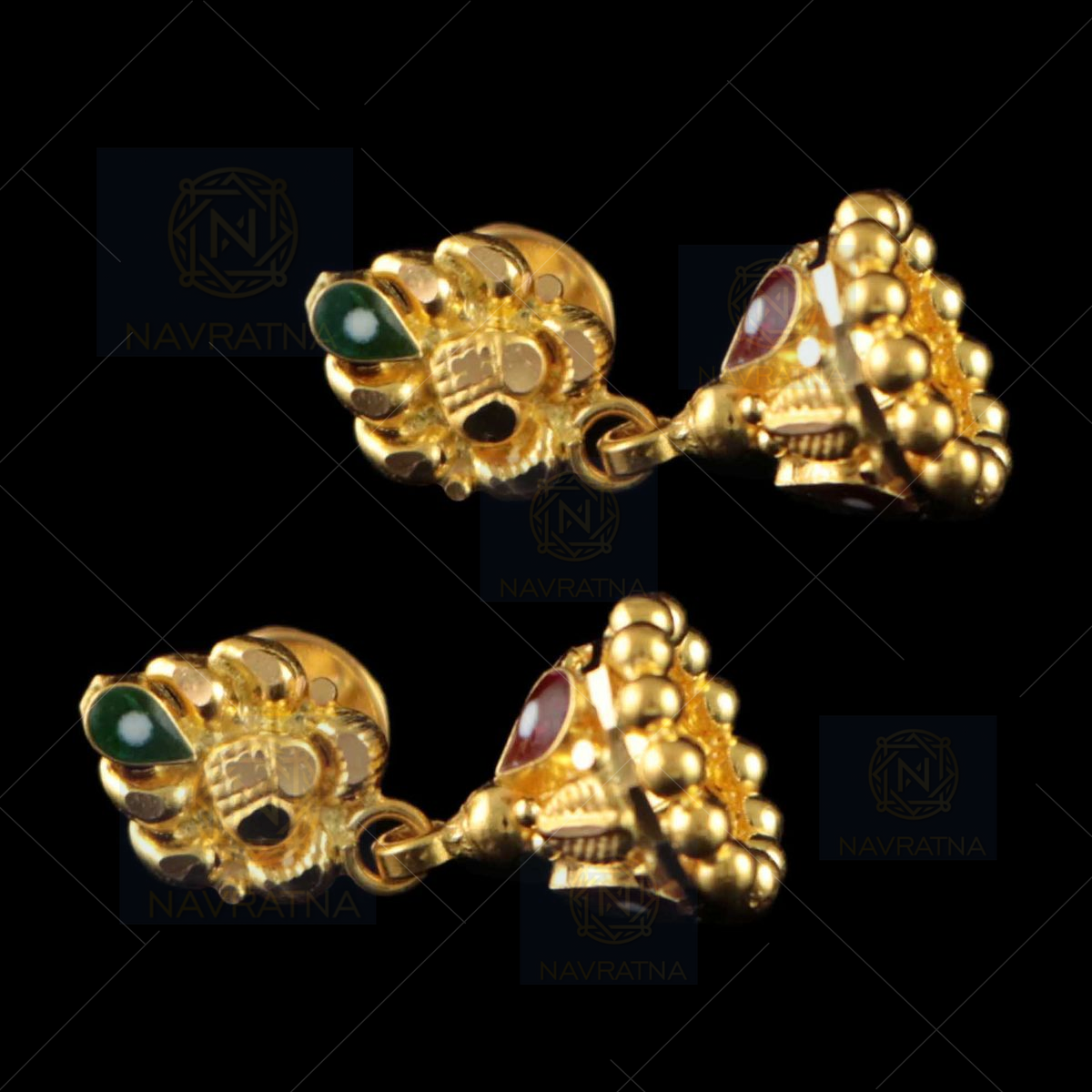 Wedding Gold Jimiki, Size: Big at Rs 160/pair in Tambaram | ID: 25997593097