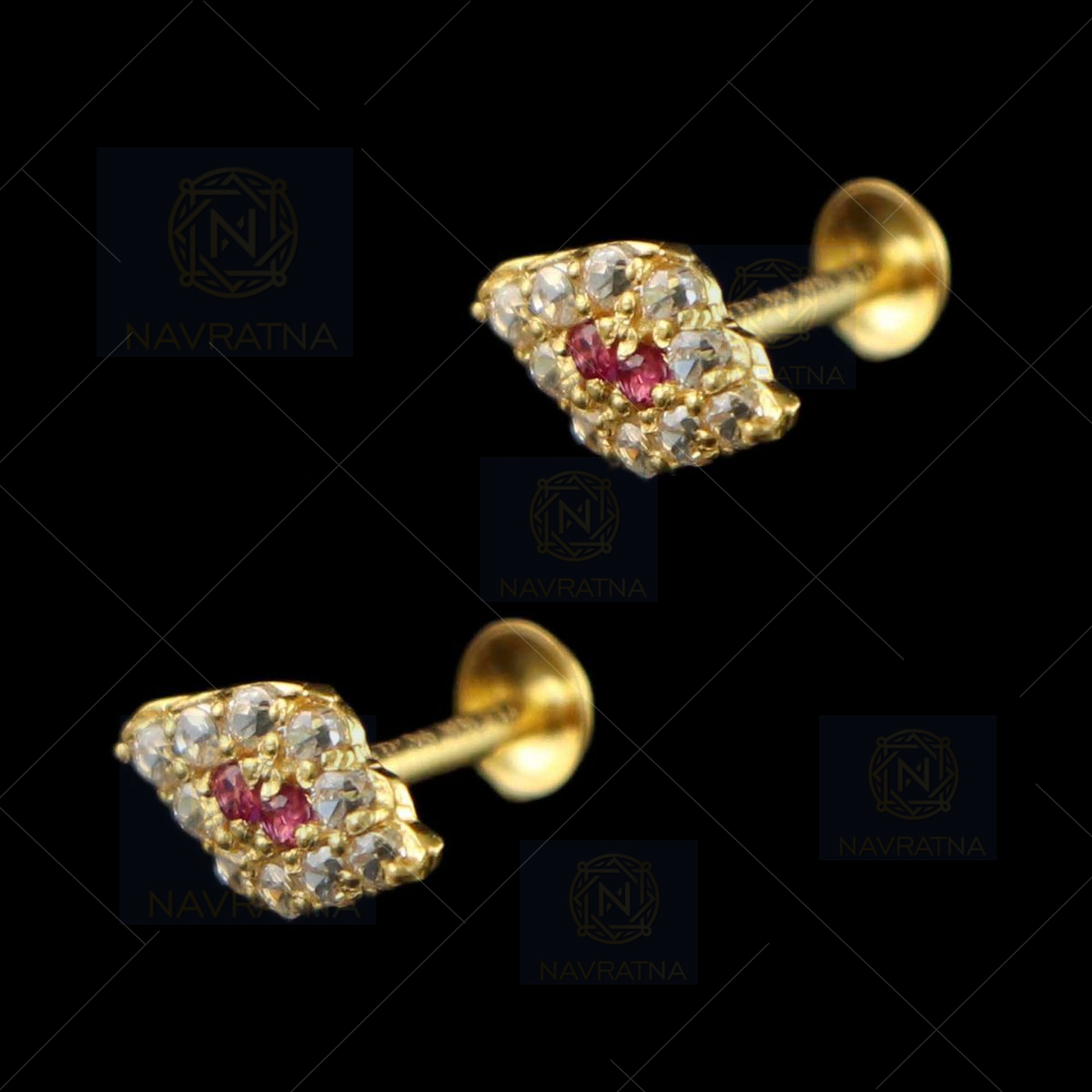 STONE AND STRAND 10-karat Gold Diamond Earrings - one size - ShopStyle