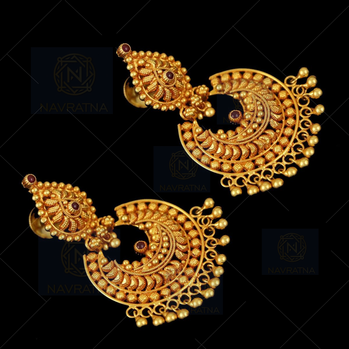 Amazon.com: Imitation Designer Ram Leela Style Peacock Earrings For Women /  AZIDPE003-GWH: Clothing, Shoes & Jewelry