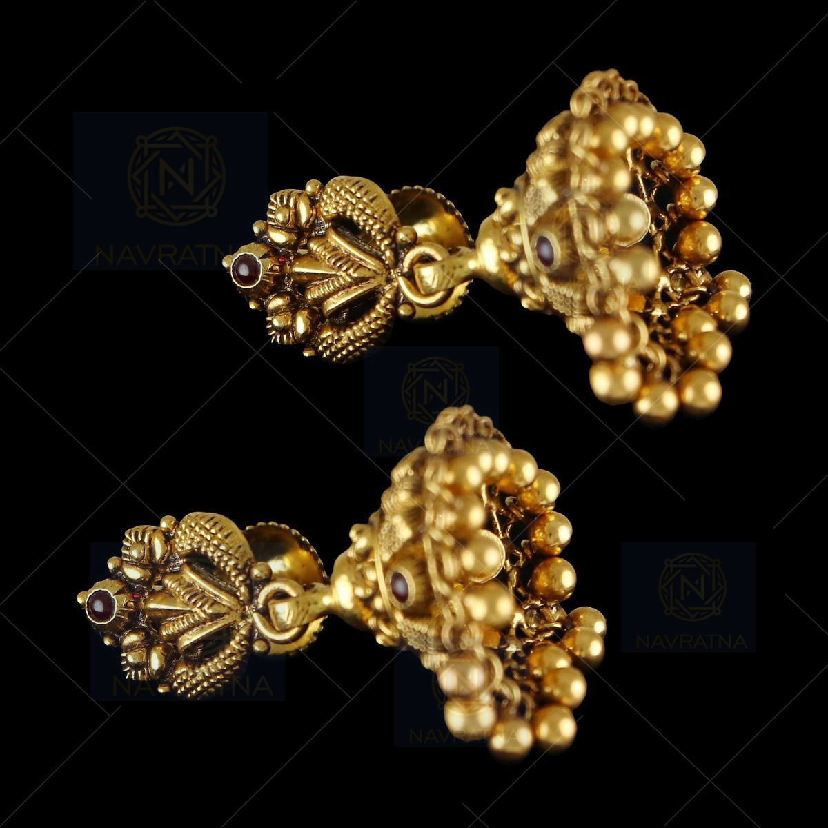 Buy Smrity Antique Jhumka Earrings | Tarinika