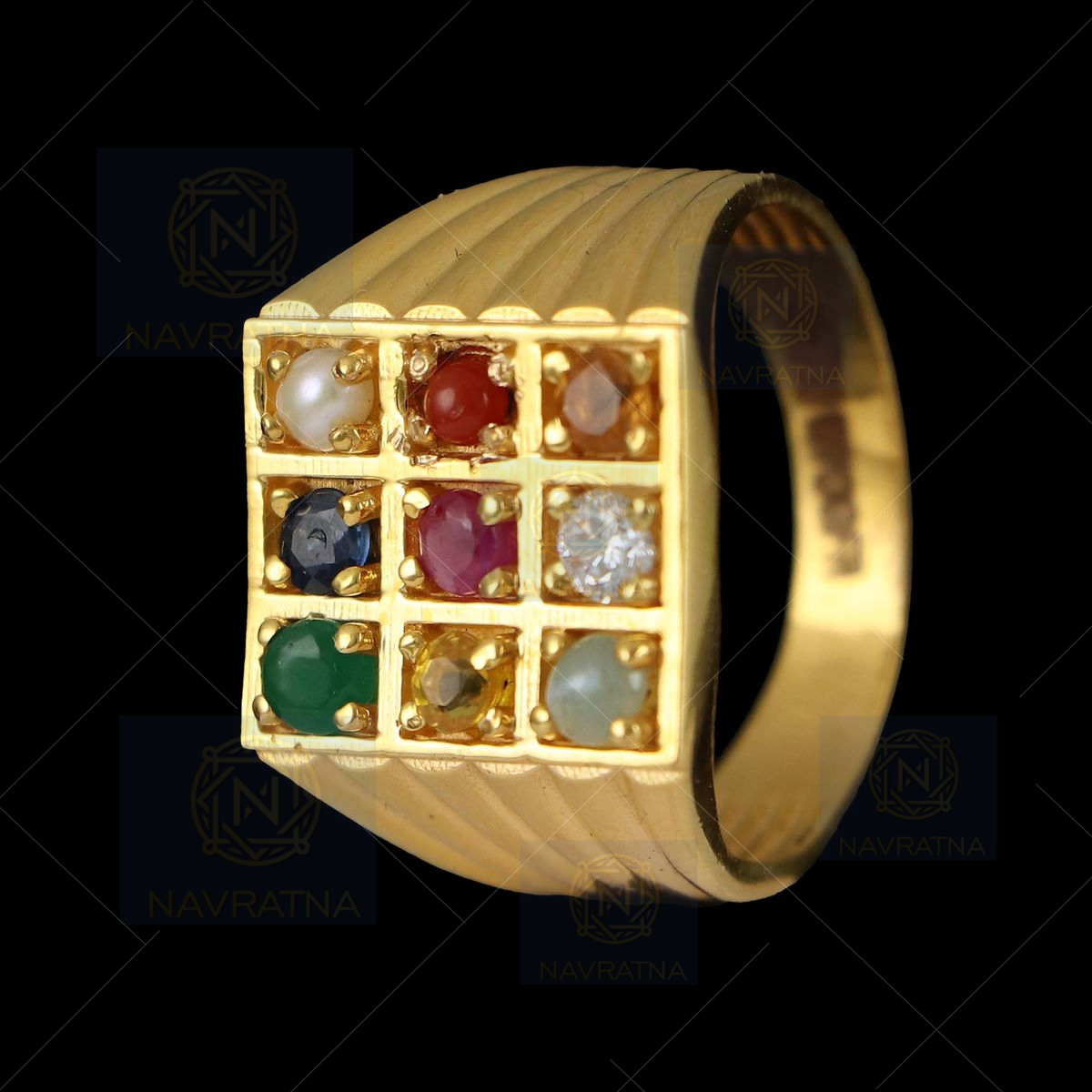 Navaratna ring online price in joyalukkas