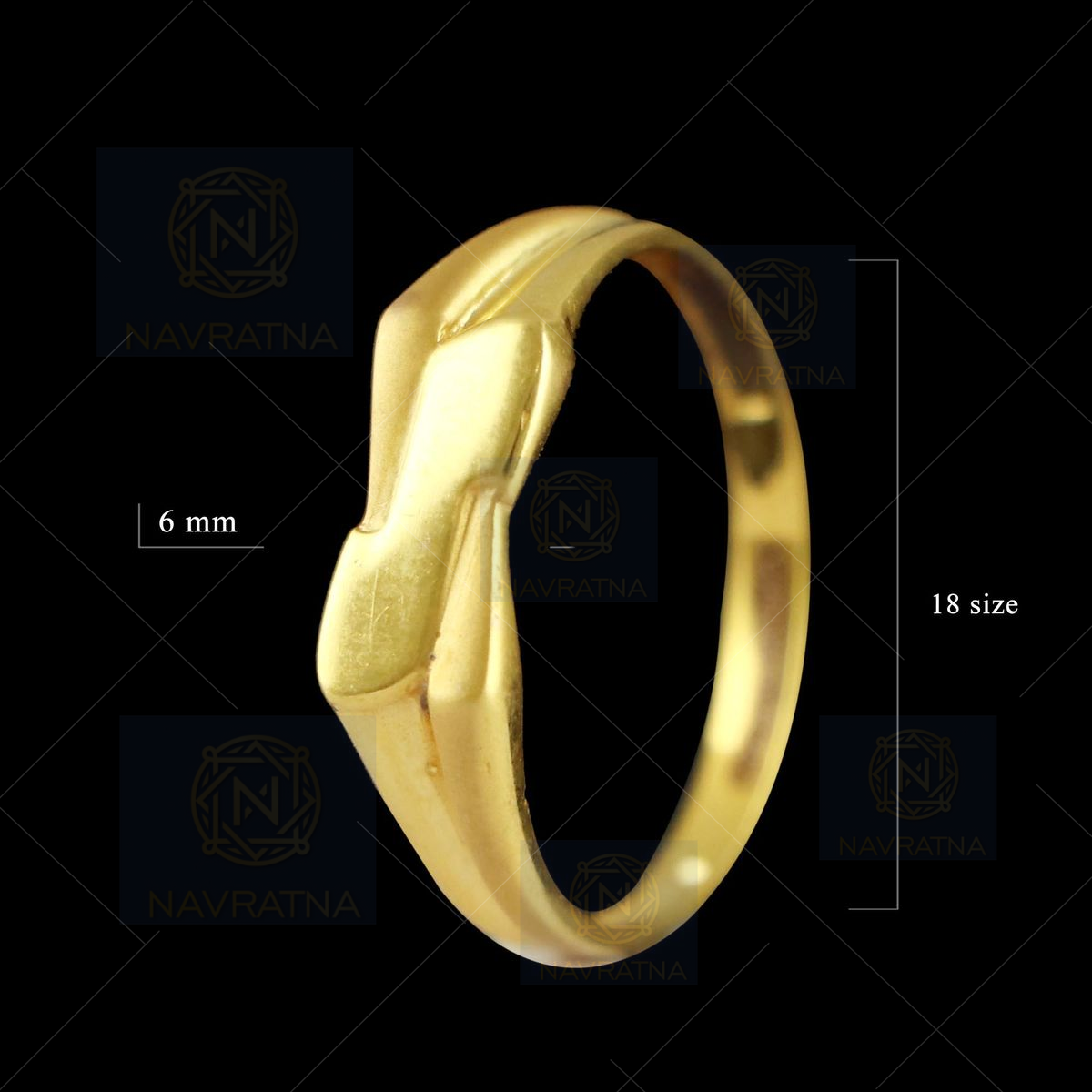 Buy 3 Grams Gold Ring Online In India - Etsy India