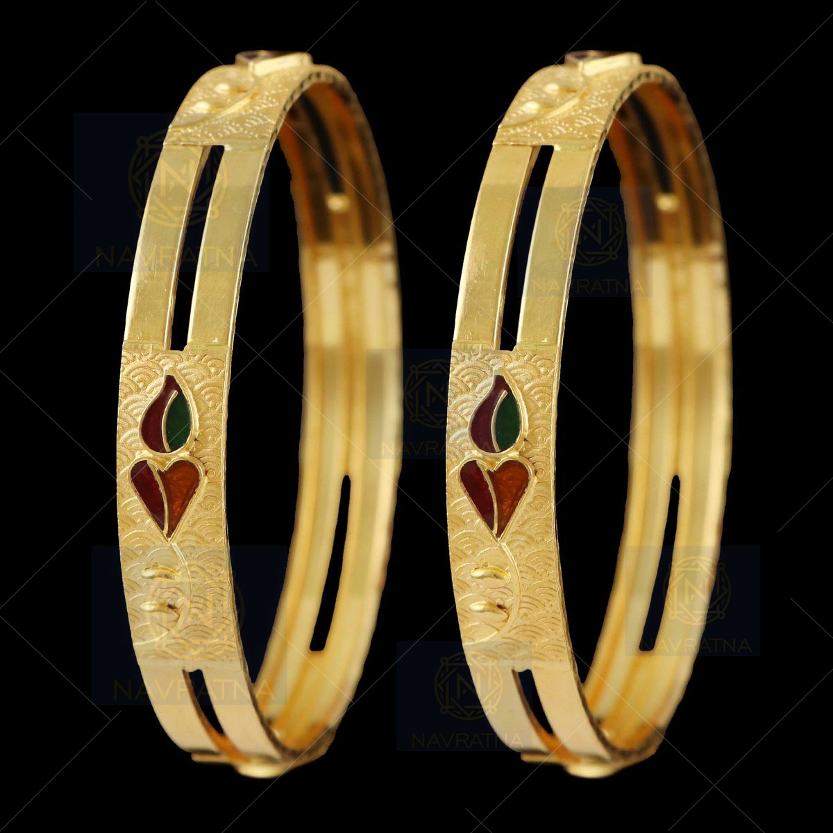 Gold 2025 side bangles