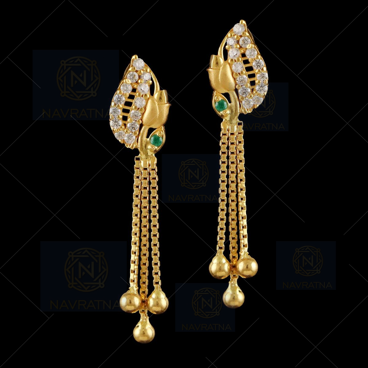 Gold new earrings collection 2023 | daily wear gold jhumka designs - YouTube