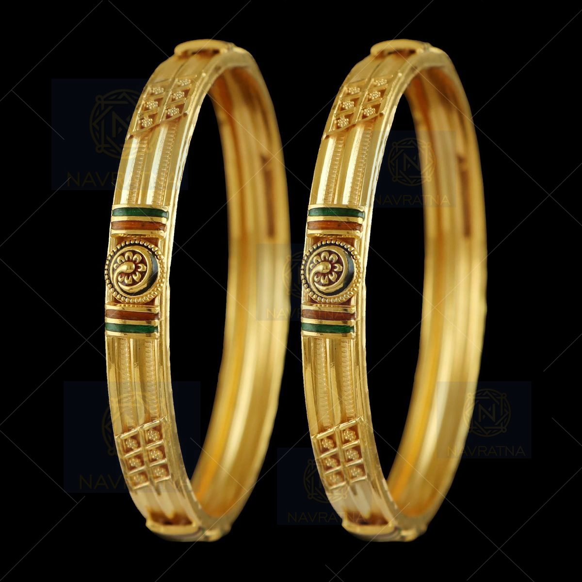 Gold 2025 side bangles