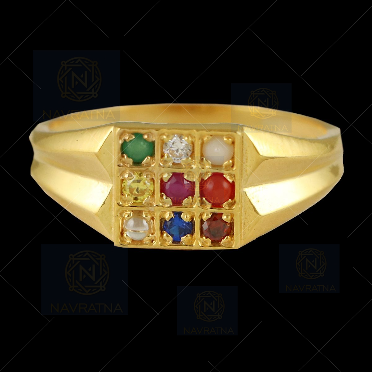 Malabar gold sale navaratna ring price