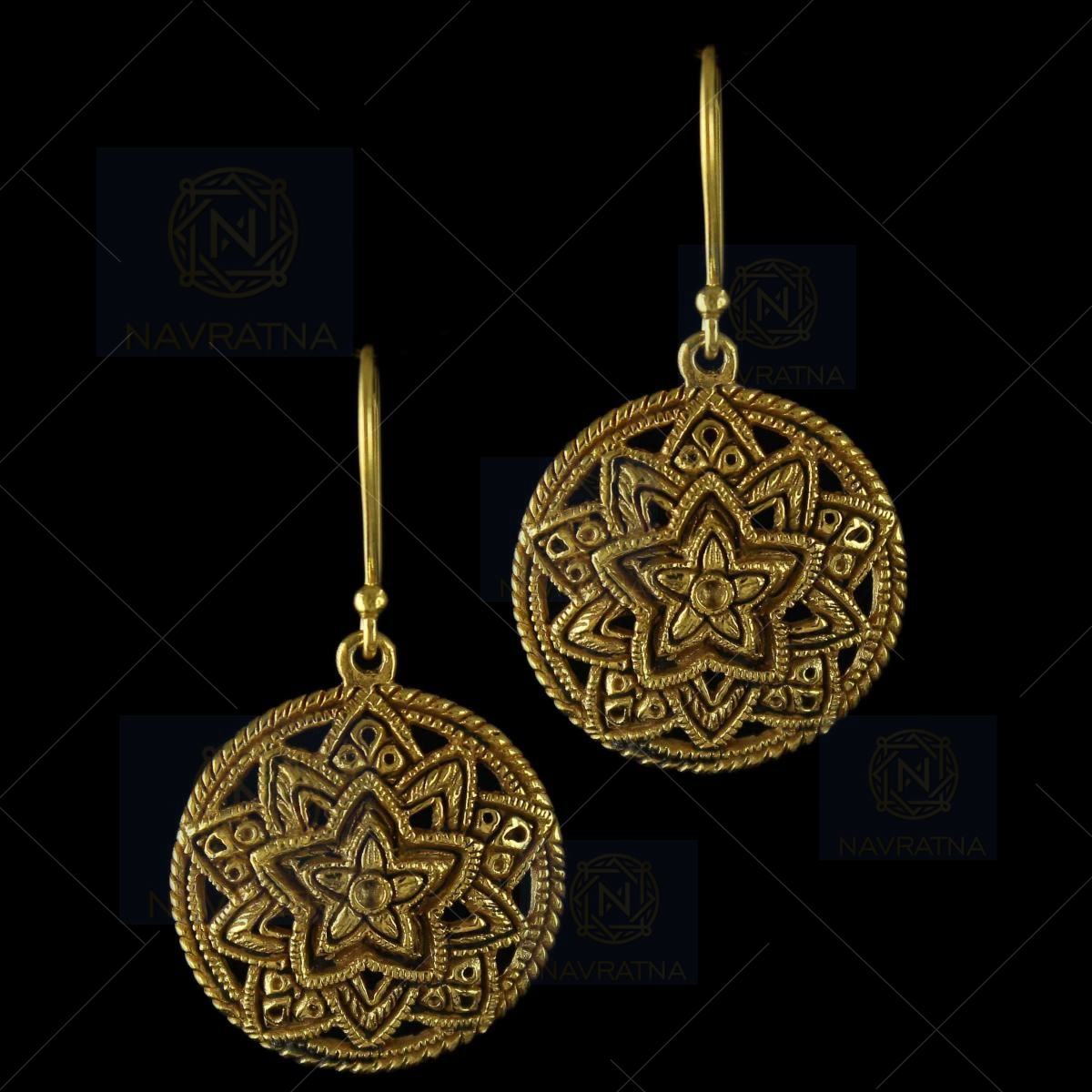 Alloy Black Fancy Hangings Dangle Drop Earrings at Rs 64/pair in Mumbai