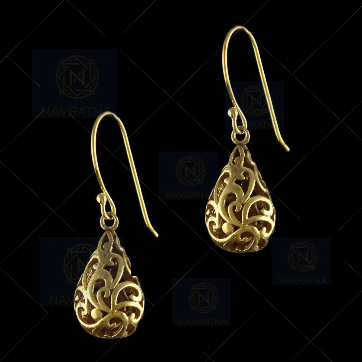 Gold Fancy Earring (sui Dhaga )Design 18kt / Rani Alankar Jewellers –  Welcome to Rani Alankar