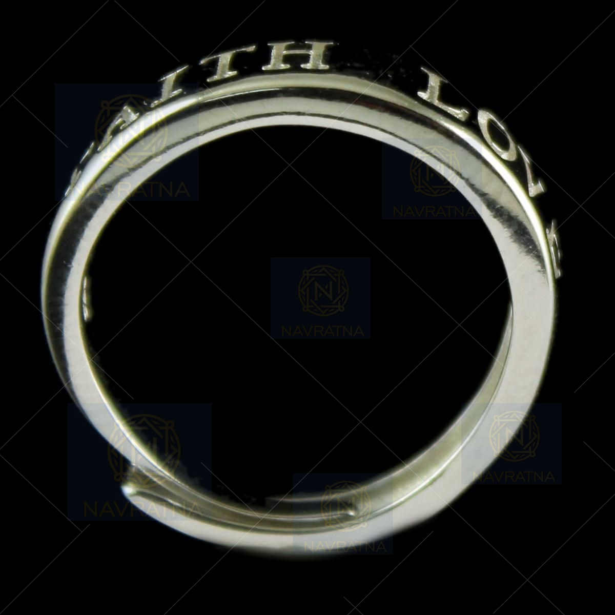 Buy ParnikaWedding Band Regular Casual Wear Unisex Band Silver Finger Ring  in Pure 92.5 Sterling Silver | With Certificate of Authenticity | Gift for  him her | Chandi Ring | Thumb Ring | Online at desertcartINDIA