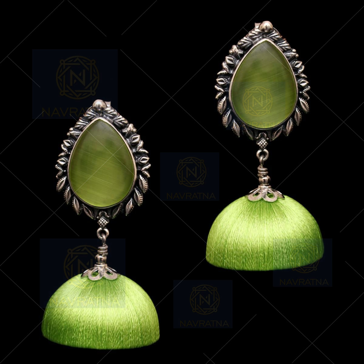 Thread sale jhumkas online