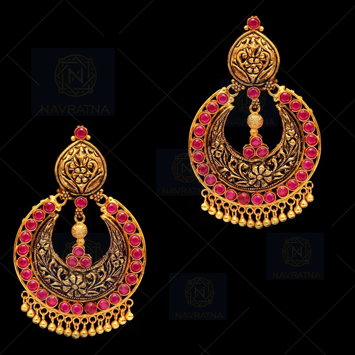 Bhima Jewellers 22K Yellow Gold Earrings for Women,3.1g. : Amazon.in:  Fashion