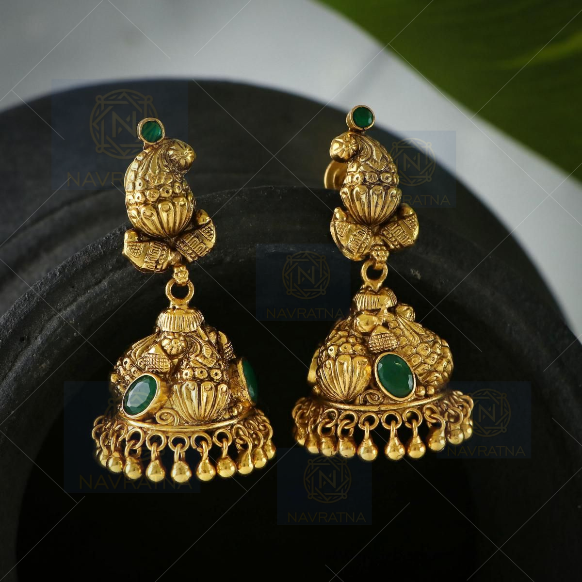 26gm antique earring 916hallmark gold dharampal jewellers (kularan) online  order 90231-50062😊🙏#earrings #dharampaljewellers #punjab… | Instagram